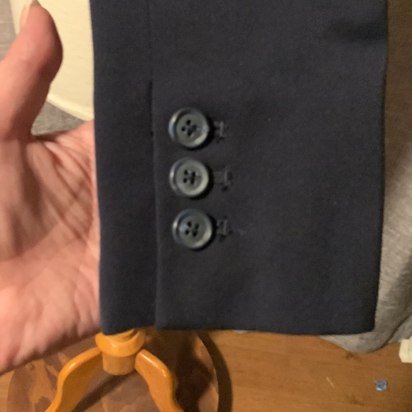 Merona navy blazer size 4 - Picture 4 of 10